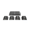kit divisor y extensor hdmi (extender splitter) / divide 1 fuente hdmi a 4 pantallas / extiende la señal hdmi hasta 40 m / resolución 1080p @ 60 hz / cat 6/6a/7 / cero latencia / salida loop en el tx / ir / alimente solo el tx (poc).