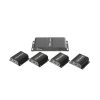 kit divisor y extensor hdmi (extender splitter) / divide 1 fuente hdmi a 4 pantallas / extiende la señal hdmi hasta 40 m / resolución 1080p @ 60 hz / cat 6/6a/7 / cero latencia / salida loop en el tx / ir / alimente solo el tx (poc).