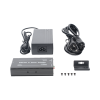 (poe 600 metros) receptor para extensor poe tt 8001tpoe / 1 puerto para recepción de video y alimentación (poe) / ideal para domos y camaras ip / conexión en cascada / soporta ptz´s de 60 w / soporta ieee802.3af/at