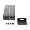 (poe 600 metros) transmisor para extensor poe tt 8001r / 1 puerto para recepción de video y alimentación (poe) / ideal para domos y camaras ip / conexión en cascada / soporta ptz´s de 60 w / soporta ieee802.3af/at