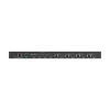 matricial y extensor de video hdmi 4 x 4 / 4 entradas hdmi / 4 salidas hdmi loop / 4 salidas rj45 para extender la señal 70 metros por salida /4k / conmutación por rs232, control remoto o ethernet.