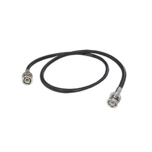 cable micro coaxial armado con conector bnc bnc de 60 cm de longitud.