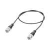 cable coaxial armado con conector bnc (video) / longitud de 0.6 mts / optimizado para cámaras 4k / uso en interior