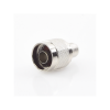 conector n macho para 75 ohm de anillo plegable para cable rg 11, niquel /oro /teflón.