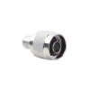 conector n macho para 75 ohm de anillo plegable para cable rg 11, niquel /oro /teflón.