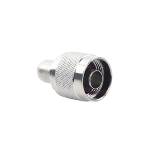 conector n macho para 75 ohm de anillo plegable para cable rg 11, niquel /oro /teflón.