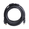cable hdmi de 10 metros (high speed) / resolución 4k / soporta canal de retorno de audio (arc) / soporta 3d / blindado para reducir interferencia / chapado en oro / alta resistencia y durabilidad.