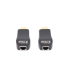 kit extensor 25m convertidor señal hdmi a utp (cat5e/cat 6) / calidad premium