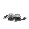 kit extensor ip por cable cable coaxial para distancias de hasta 200 m / reutiliza el cableado existente para conectar cÁmaras ip / no requiere energía / transmisión en tiempo real / protección contra sobretensiones incorporada