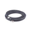 jumper de 8 m con conectores bnc macho a bnc macho con cable rg59.