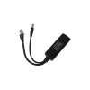 cable divisor poe pasivo de 48 55 vcc @ 12 vcc, 2 a. aplicaciones como adaptar micrófonos en cámaras ip