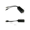 cable divisor poe pasivo de 48 55 vcc @ 12 vcc, 2 a. aplicaciones como adaptar micrófonos en cámaras ip