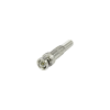 conector bnc macho de 75 ohm, con base de resorte para montar a presión cable coaxial rg 59/ níquel/ oro/ teflón.