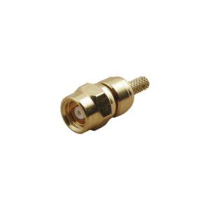 conector smc macho de anillo plegable para cables rg 58/u lmr 195, rg 142/u.