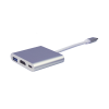 adaptador multipuerto usb c 3.1 a hdmi 4k / usb 3.0 / usb – c / alta velocidad de transmisión de datos / admite carga rápida (pd) en el puerto usb – c