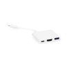 adaptador multipuerto usb c 3.1 a hdmi 4k / usb 3.0 / usb – c / alta velocidad de transmisión de datos / admite carga rápida (pd) en el puerto usb – c