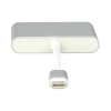 adaptador multipuerto usb c 3.1 a hdmi 4k / usb 3.0 / usb – c / alta velocidad de transmisión de datos / admite carga rápida (pd) en el puerto usb – c
