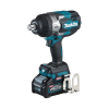 llave de impacto bl con cuadro de 1/2", 4 velocidades eléctricas, incluye 2 baterías li ion de 40 v, cargador rápido y maletín makpac.