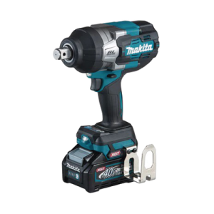 llave de impacto bl con cuadro de 1/2", 4 velocidades eléctricas, incluye 2 baterías li ion de 40 v, cargador rápido y maletín makpac.