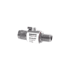 protector de línea coaxial, tipo tubo de gas y paso de c.d., para 0 2.5 ghz, 750w y 0.2 db de perdida por inserción