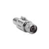 protector de línea coaxial, tipo tubo de gas y paso de c.d., para 0 2.5 ghz, 750w y 0.2 db de perdida por inserción