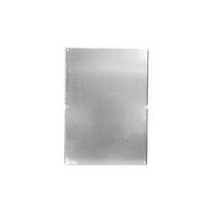 panel metálico galvanizado para gabinete txg 5070. se puede usar como panel genérico para armado de sistemas electrónicos.