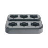 cargador multiple de 6 espacios para tx680av y au