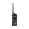 radio portátil digital dmr y analógico en la banda vhf 136 174 mhz, 64ch y cifrado de seguridad en digital.