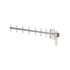 antena yagi para exterior para 14 elementos, frecuencia 824 896 mhz, ganancia 16 dbi, conector n hembra.