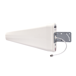 antena logarítmica de banda ancha para exterior, ganancia de 11 dbi, conecto n hembra, rango de frecuencia (806 960 / 1710 2700 mhz)