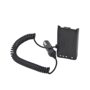 cable adaptador para corriente de encendedor de cigarrillos vehicular para radios kenwood nx220/320, tk2140/ 3140/2160/ 3160/ 2360/ 3360/ 2170/ 3170 alternativa para batería knb57