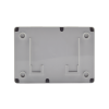 gabinete plástico para exterior (ip65) de 180 x 125 x 57 mm cierre por tornillos.