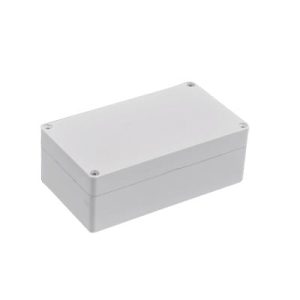 gabinete plástico para exterior (ip65) de 158 x 90 x 60 mm cierre por tornillos.