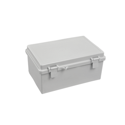 gabinete plástico para exterior (ip65) de 150 x 220 x 105 mm cierre por broche. gabinete plástico para exterior (ip65) de 150 x 220 x 105 mm cierre por broche.