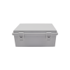 gabinete plástico para exterior ip65 de 170 x 251 x 101 mm cierre por broche.