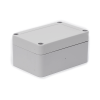 gabinete plástico para exterior (ip65) de 100 x 68 x 50 mm cierre por tornillos.