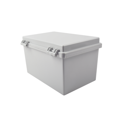 gabinete plástico para exterior (ip65) de 185 x 285 x 180 mm cierre por broche. gabinete plástico para exterior (ip65) de 185 x 285 x 180 mm cierre por broche.