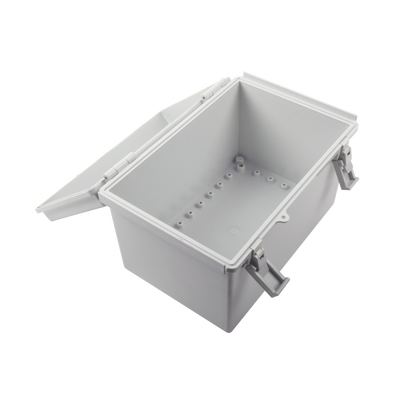 gabinete plástico para exterior (ip65) de 185 x 285 x 180 mm cierre por broche. gabinete plástico para exterior (ip65) de 185 x 285 x 180 mm cierre por broche.