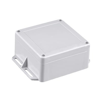 gabinete plástico gris para exterior (ip65) de 120 x 120 x 60 mm cierre por tornillos. gabinete plástico gris para exterior (ip65) de 120 x 120 x 60 mm cierre por tornillos.