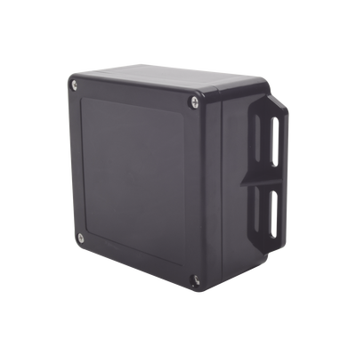 gabinete plástico negro para exterior (ip65) de 120 x 120 x 60 mm cierre por tornillos. gabinete plástico negro para exterior (ip65) de 120 x 120 x 60 mm cierre por tornillos.