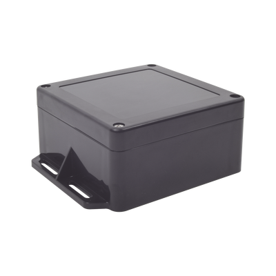 gabinete plástico negro para exterior (ip65) de 120 x 120 x 60 mm cierre por tornillos. gabinete plástico negro para exterior (ip65) de 120 x 120 x 60 mm cierre por tornillos.