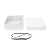 gabinete plástico para exterior (ip65) de 160 x 160 x 90 mm cierre por tornillos.