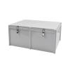 gabinete plástico para exterior (ip65) de 560 x 380 x 265 mm cierre por broche.