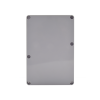 gabinete plástico para exterior (ip65) de 180 x 125 x 57 mm cierre por tornillos.