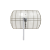 antena rejilla direccional, ganancia 24 dbi, dimensiones (90 x 60 x 38 cm), rango de frecuencia (2300 2500 mhz).
