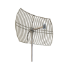 antena rejilla direccional, ganancia 24 dbi, dimensiones (90 x 60 x 38 cm), rango de frecuencia (2300 2500 mhz).