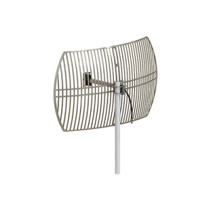 antena rejilla direccional, ganancia 24 dbi, dimensiones (90 x 60 x 38 cm), rango de frecuencia (2300 2500 mhz).