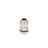 conector metálico tipo glándula para cable de 3 a 6.5 mm de diámetro.