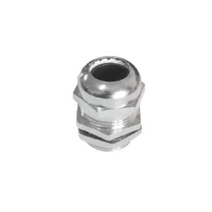 conector metálico tipo glándula para cable de 18 a 25 mm de diámetro.