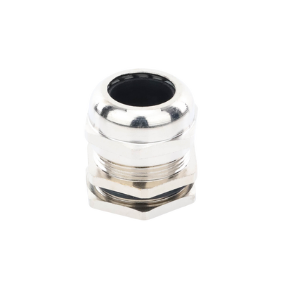conector metálico tipo glándula para cable de 13 a 18 mm de diámetro. conector metálico tipo glándula para cable de 13 a 18 mm de diámetro.